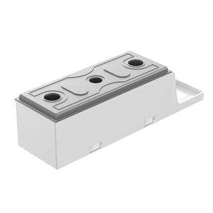 鱼缸上置过滤盒子净水分离过滤槽水族箱顶部循环过滤盒上滤滴流盒