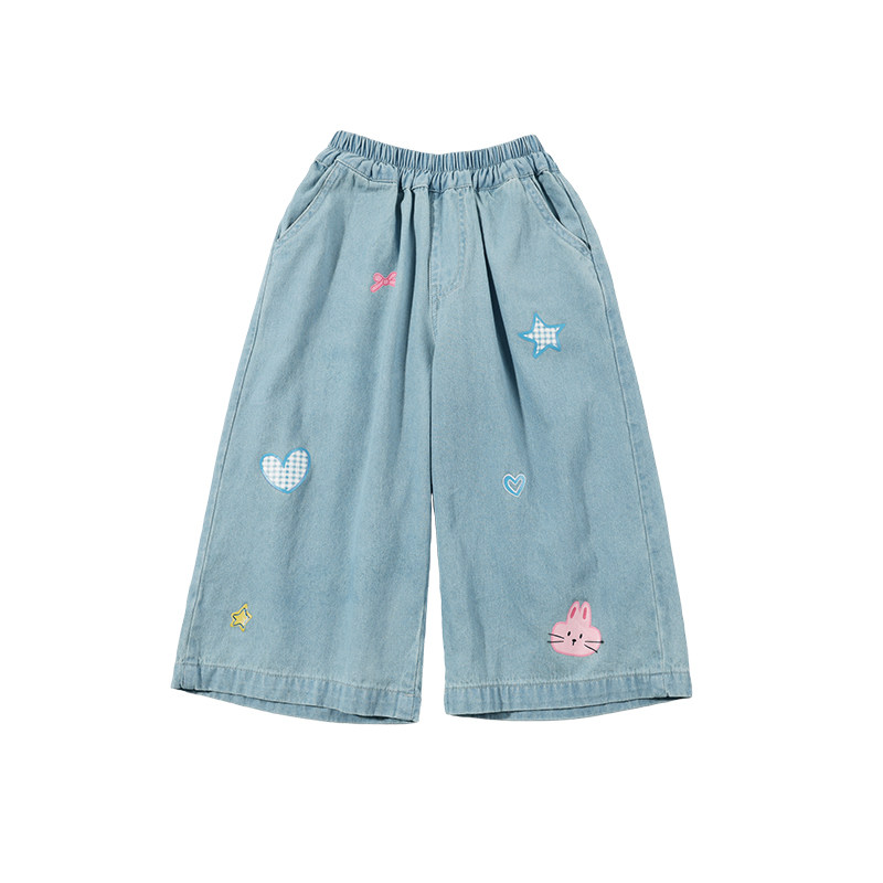夏季薄款牛仔九分裤时尚新品