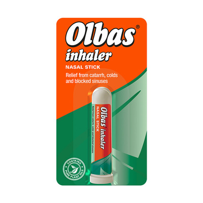 Olbas天然精油鼻吸棒成人儿童鼻通鼻通棒感冒鼻塞英国奥尔巴斯