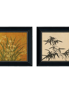 【小红书同款】中古风入户玄关画