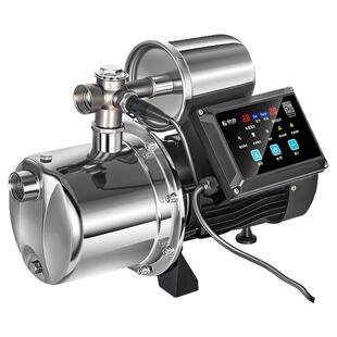 藤原变频增压泵不锈钢加压泵静音款全自动家用自来水自吸泵增压泵