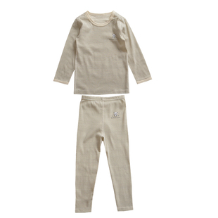 童装宝宝纯棉薄款秋衣裤套装男女儿童家居服睡衣无骨接缝90-160