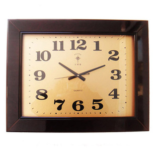 北极星挂钟大堂方钟表创意时尚客厅欧式简约田园静音办公室石英钟