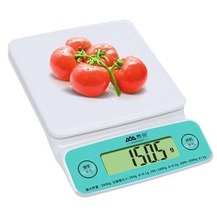 香山电子秤烘焙厨房秤食物天平称台秤食物称重0.1g精准珠宝克称