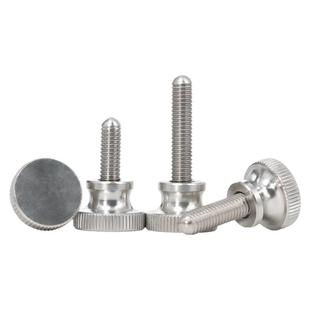 304不锈钢高头滚花螺丝手拧螺栓弹弓手扭螺钉M3M4M5M6M8M10 GB834