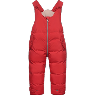 清仓艾可休宝宝羽绒背带裤婴儿冬装加厚可开裆宝宝外穿保暖羽绒裤