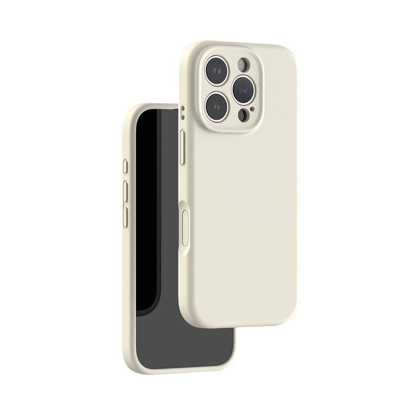 软糯舒适真液态硅胶韩系ins风纯色简约适用于苹果17promax手机壳iphone16/15/14/13/12