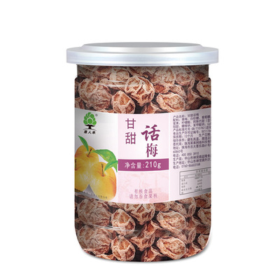 话梅梅甘甜九制泡水孕妇罐装