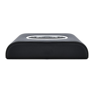 奔驰纸巾盒高档E300L改装饰GLC260GLA C200L汽车内用品车载抽纸盒