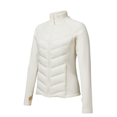 科里芙轻薄羽绒服女冬新款鹅绒修身保暖防寒内胆户外跑步运动外套