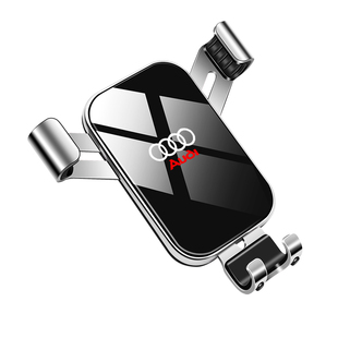 徕本奥迪A3 A4L A6L Q5L Q3导航用品Q7 Q8 A7L专用汽车载手机支架