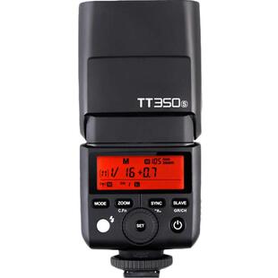 【三期免息】神牛TT350S闪光灯适用索尼佳能尼康富士松下微单相机a7m3高速TTL同步小型机顶灯热靴外拍灯
