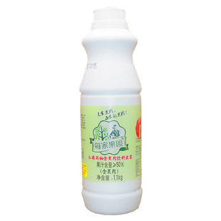 美家每家果园 红葡萄柚汁奶茶店专用浓缩果汁商用冲饮浓浆柠檬汁