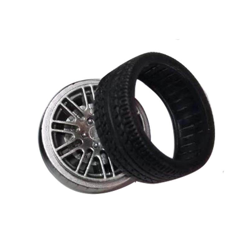 玩具车diy34*3mm车轮胎皮可拆
