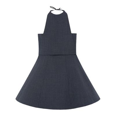 SHUSHUTONG抹胸蓬蓬连衣裙