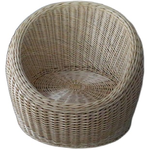 柳天下藤编懒人休闲椅子酒店民宿藤椅天然柳条手工编织单人小户型