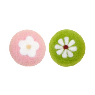 福丸毛毡球逗猫棒猫玩具解闷神器磨牙宠物幼猫小猫咪球用品自嗨