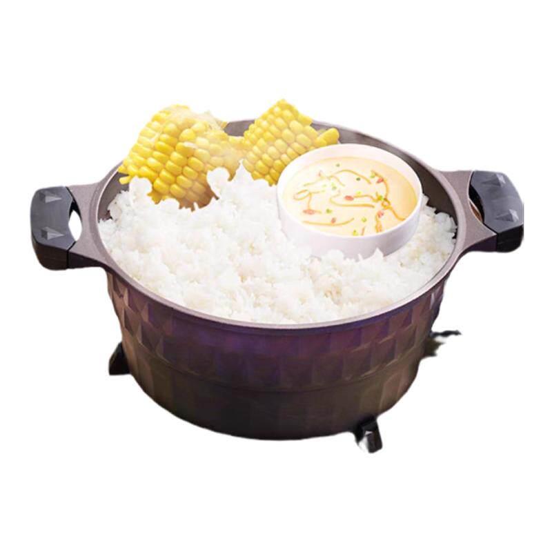 傻厨多功能电热锅麦饭石电火锅做锅巴饭不粘锅一体式炒菜锅多用锅