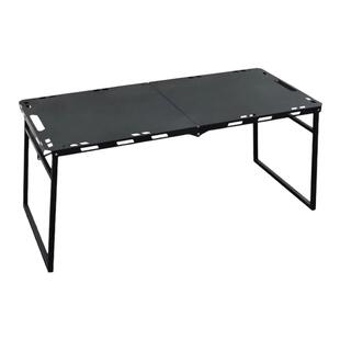 户外战术桌折叠便携式多功能液压桌露营野餐速开茶桌防刮暗影IGT