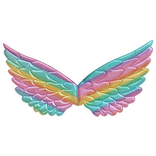 网红玛卡龙精灵天使翅膀我们毕业啦舞台装扮背饰女孩生日装饰道具