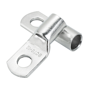 国标冷压端子SC4/6/10/12/16镀锡窥口紫铜线鼻子线耳接线压接接头