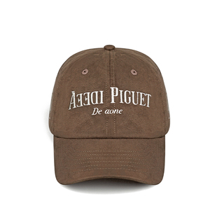 【郑人予同款】ideea 点子点子「IDEEA AP」麂皮恶搞刺绣棒球帽团