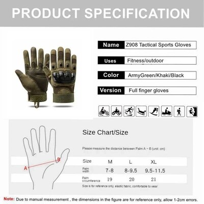 Tactical Gloves Shooting Gloves Touch Design FitnesVs Protec