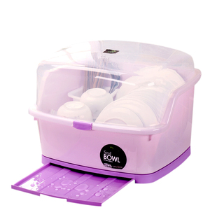 碗柜塑料厨房放碗架沥水架装碗筷家用碗碟收纳盒餐具带盖箱置物架