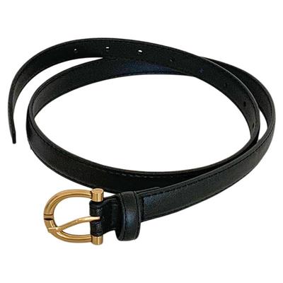 皮带女款配牛仔裤时尚潮流