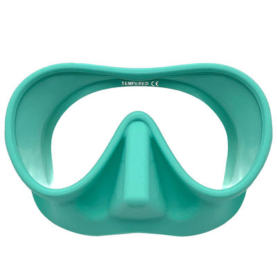 TinyMola潜水面镜无框包胶面罩