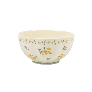 釉下彩碗碟餐具套装家用2026新款陶瓷碗盘奶油清新碗筷高颜值碗具