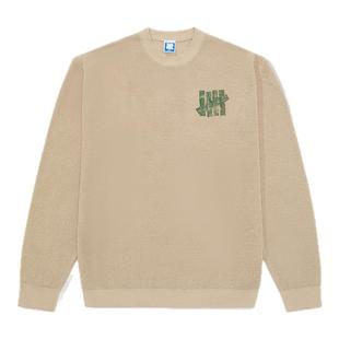 UNDEFEATED五条杠官方夏季休闲美式潮流复古军事风亚麻毛衣