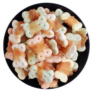 宠物狗狗饼干消臭泰迪幼犬金毛补钙美毛洁齿去口臭训练零食磨牙棒