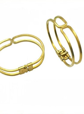 手环铜手镯铜简易女生