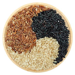 东北三色糙米2024年新米健身代餐粗粮主食黑米红米五谷杂粮饭5斤