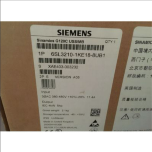 议价6SL3210-1KE18-8UF1西门子变频器G120C PN 4KW 6SL32101KE188