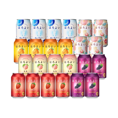 三得利和乐怡预调鸡尾酒24罐微醺