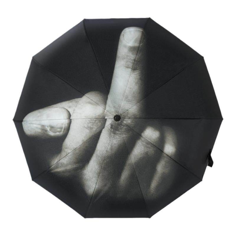 中指雨伞大号自动防紫外线