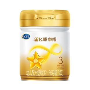 飞鹤星飞帆卓耀1段2段3段750g罐婴儿奶粉300克一段小听0-6个月