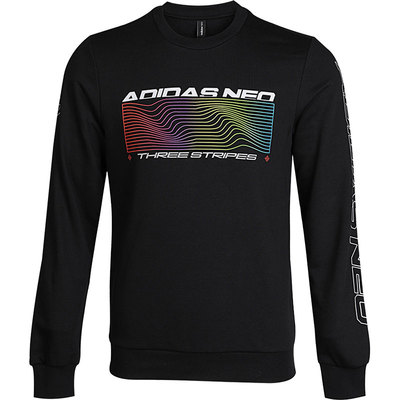 Adidas/阿迪达斯正品男子时尚休闲运动针织套头衫卫衣 GM4470