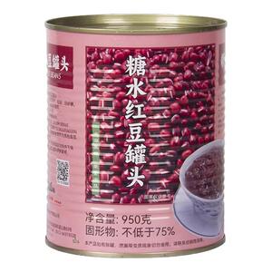 太湖美林红豆罐头950g开盖即食