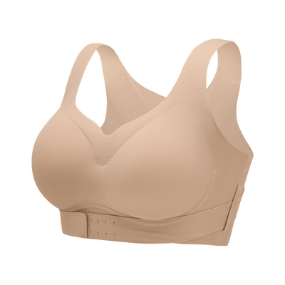 胸罩显大美隐形驼背聚拢带背内衣矫正背文小胸二合一提拉防挺矫姿