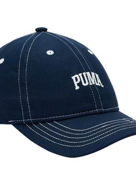 美式复古白色棒球帽男童PUMA彪马