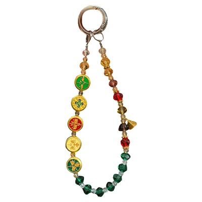 【杭州灵隐官方】五路财神手机链