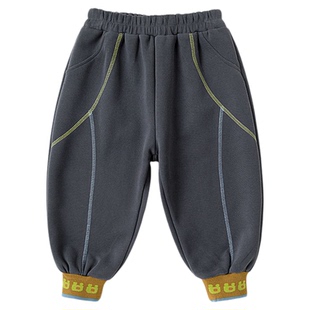 嘟嘟家儿童裤子男童春秋长裤女童春季运动裤童装宝宝休闲裤衣服新