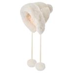 卡蒙帽子雷锋帽女款东北防风防寒保暖羽绒护耳帽加厚巴拉克拉法帽