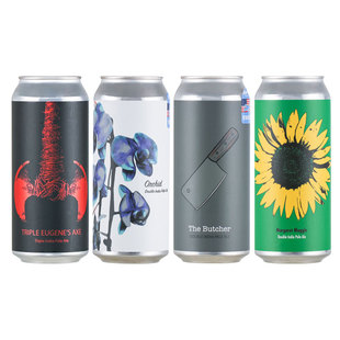 美国费登斯精酿啤酒Fidens 兰花尤金之斧高分酒473ML屠夫