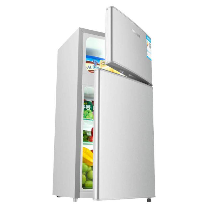 奥克斯实标容量双门小型家用冰箱