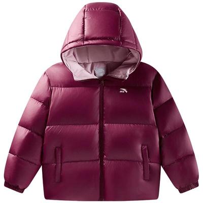 安踏儿童女童四防羽绒服