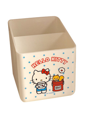 三丽鸥hellokitty笔筒桌面收纳盒